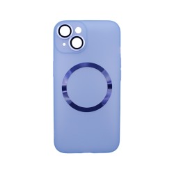 Funda Magnética con Lente de Cámara para Apple iPhone 14 Azul